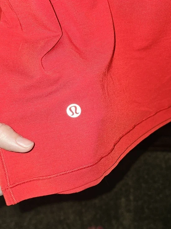 Lululemon Jersey Training Long Sleeve! Sz 4,Wordmark! NWTS! OXFD! Dont Miss Out! - Picture 9 of 10